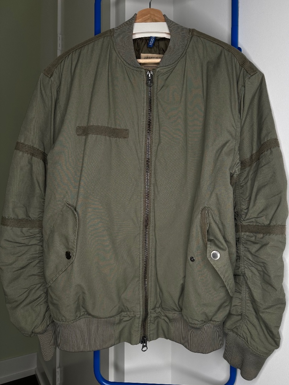 H&M Divided M54 Olive Bomber Jacket